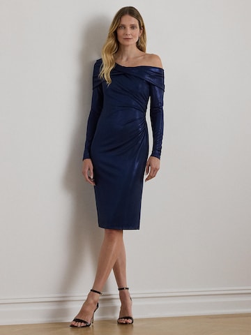 Lauren Ralph Lauren Kleid in Blau: Vorderseite