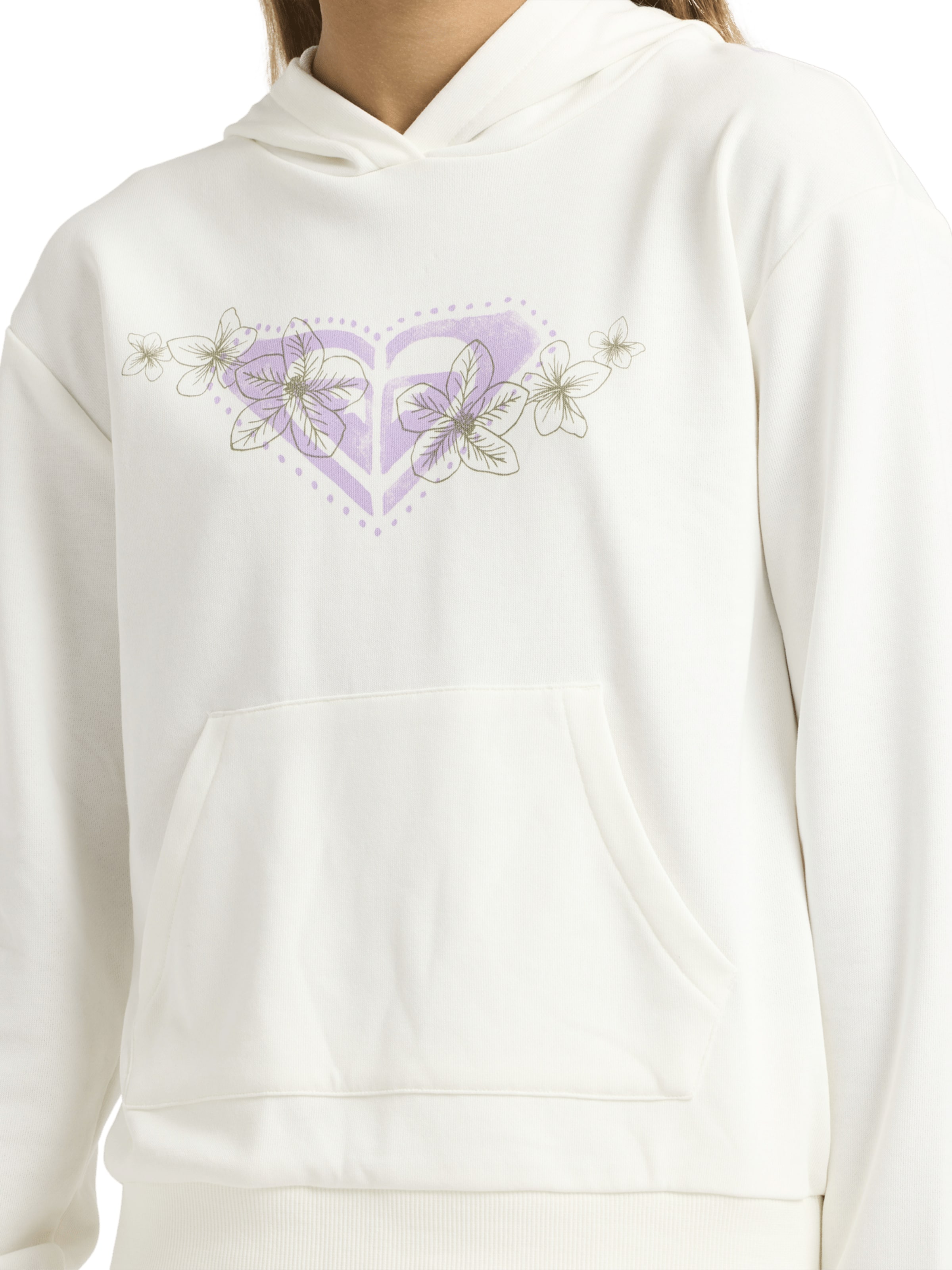 ROXY Sweatshirt 'Surf Feeling Terry ' in Weiß