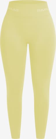 Skinny Leggings 'Azura' Smilodox en jaune : devant