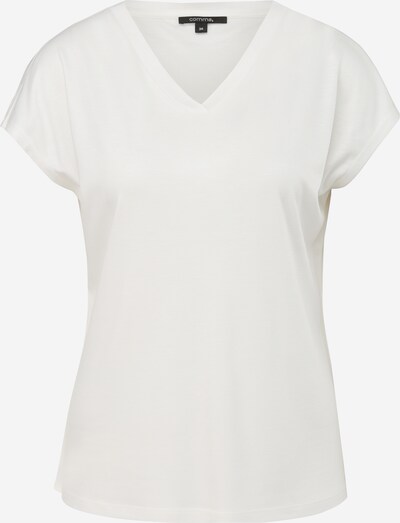 COMMA T-shirt en blanc, Vue avec produit