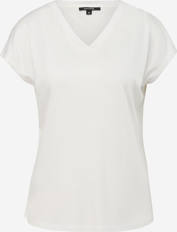 T-shirt COMMA en blanc : devant