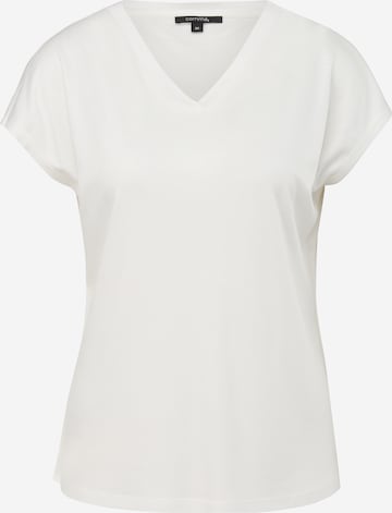 COMMA T-shirt i vit: framsida