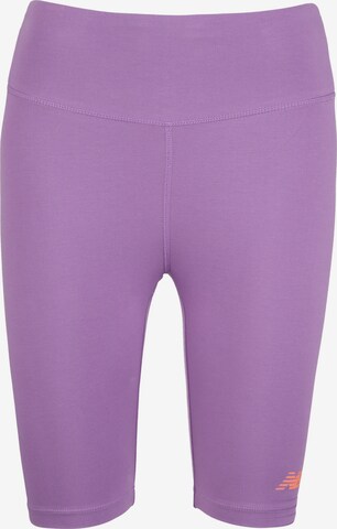 new balance Skinny Leggings in Lila: predná strana