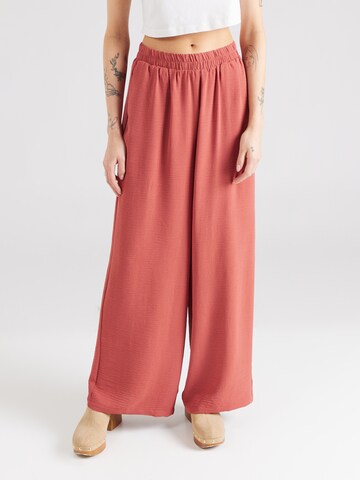 VERO MODA Wide Leg Hose 'ALVA' in Rot: predná strana