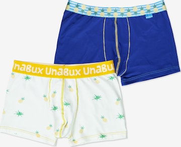 UNABUX Boxershorts ' RUPERT ' in Blau: predná strana