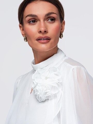 Camicia da donna di Ombre in bianco