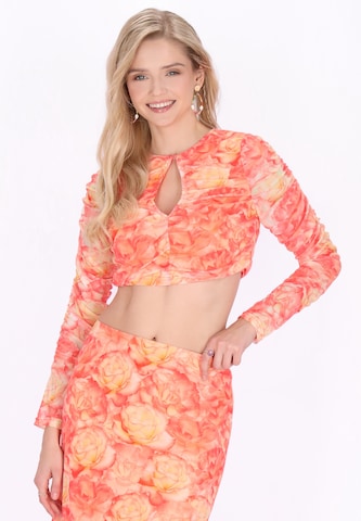 Haut IZIA en orange