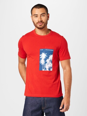 T-Shirt s.Oliver en rouge : devant