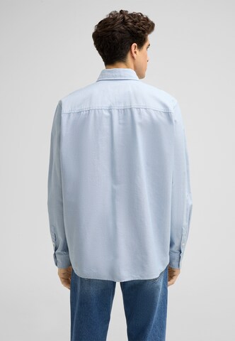 STRELLSON Regular fit Button Up Shirt 'Nero' in Blue