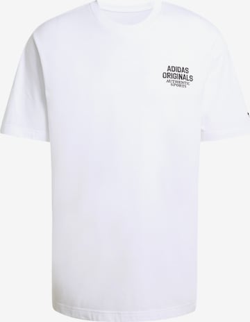 ADIDAS ORIGINALS T-Shirt 'Varsity' in Weiß: Vorderseite