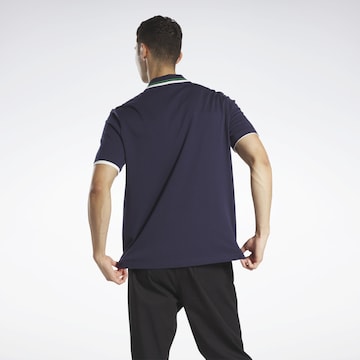 T-shirt Reebok en bleu