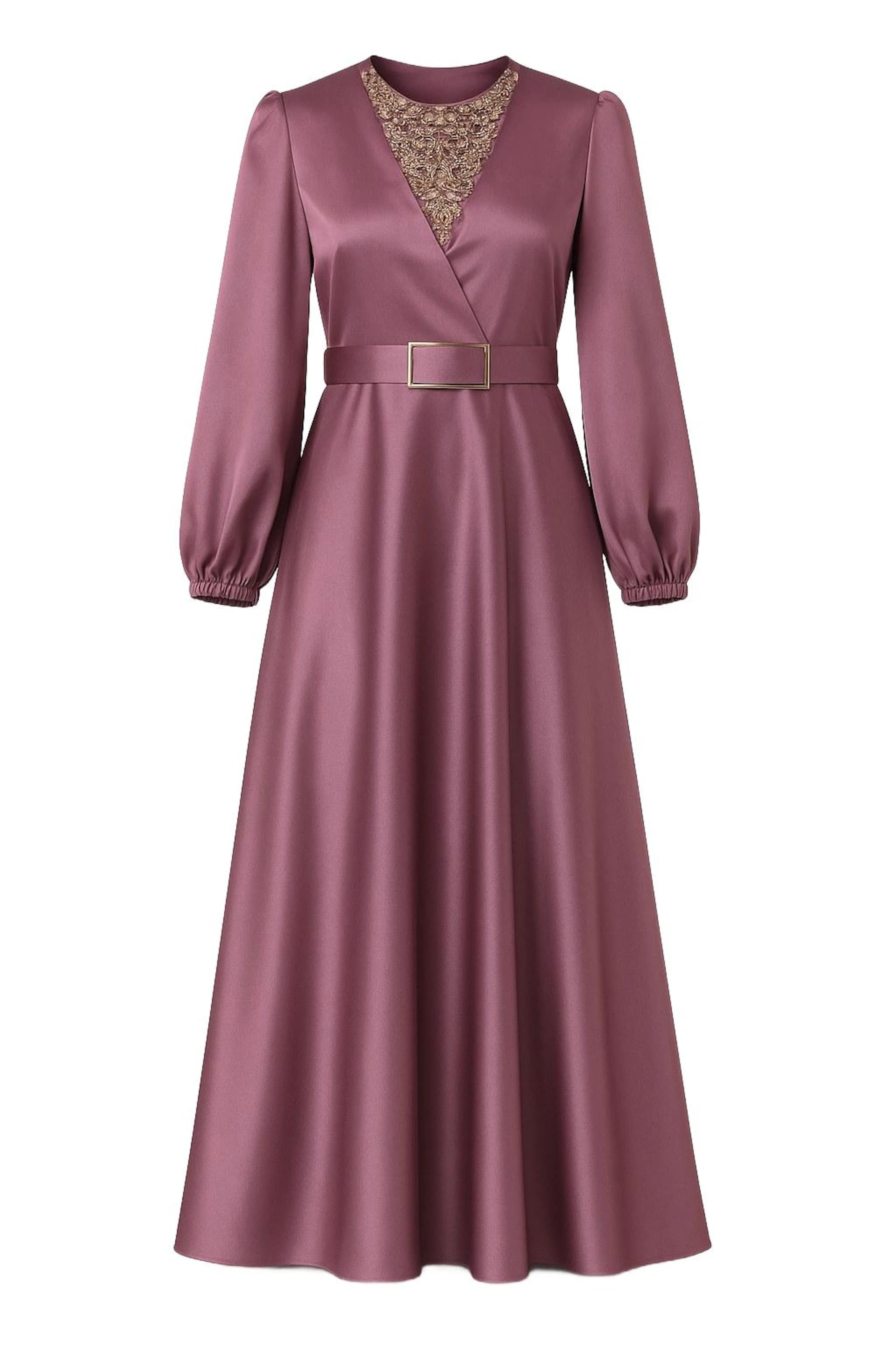 MODAMIHRAM Kleid in Pink: Vorderseite