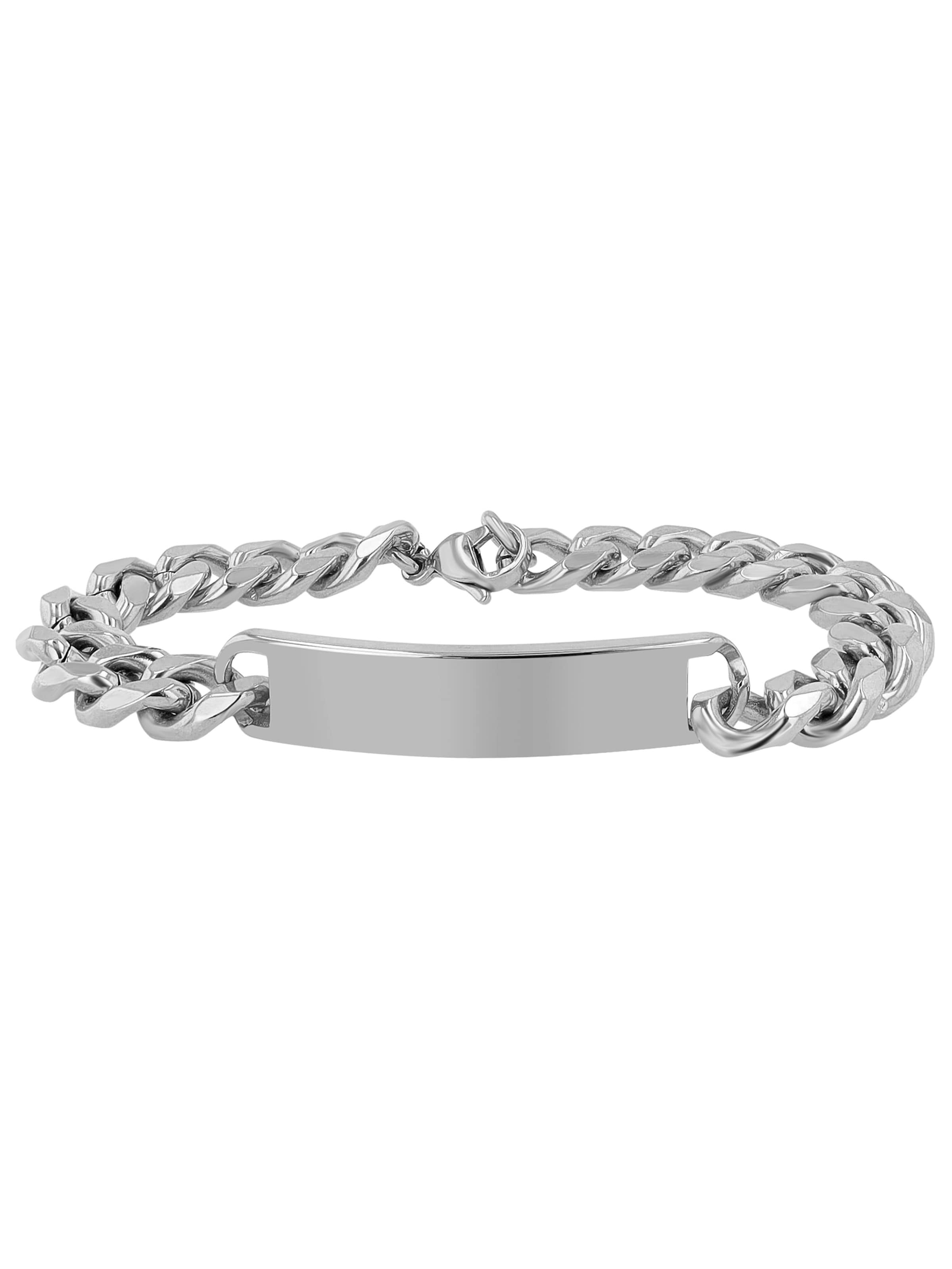 Akzent Bracelet 'Rokas, langlebig' in Silver