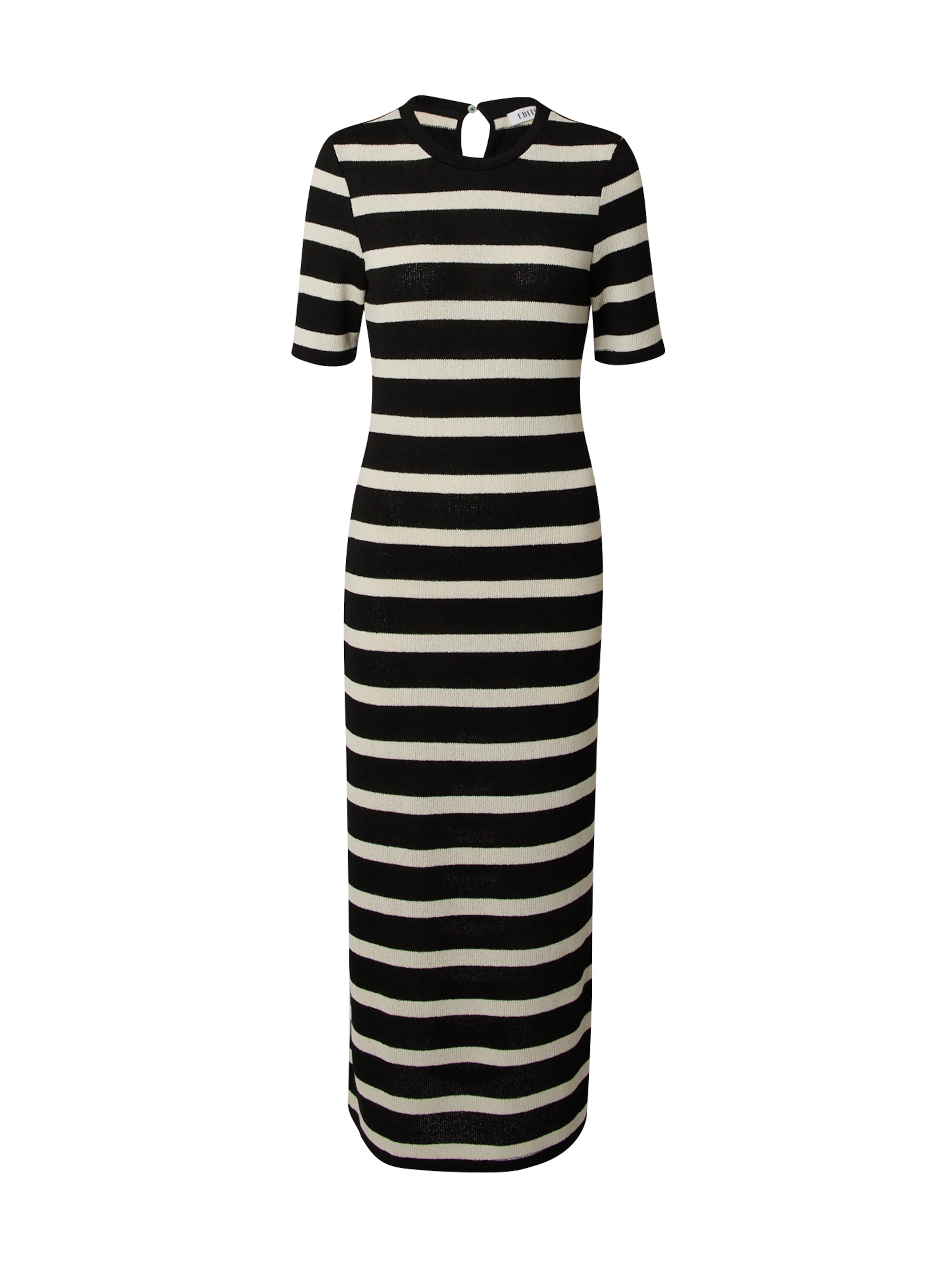 EDITED Šaty 'Mirja' – černá: přední strana