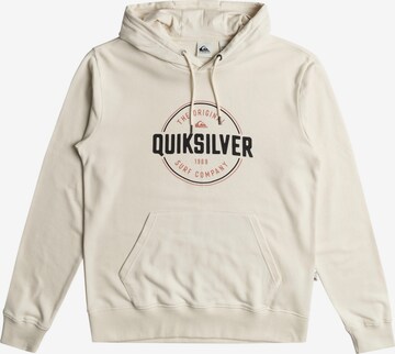 QUIKSILVER Sweatshirt in Beige: predná strana