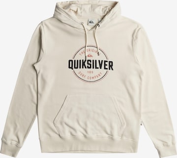 QUIKSILVER Sweatshirt in Beige: front