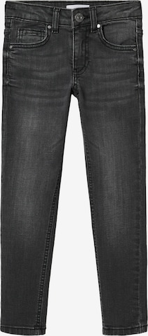 MANGO KIDS Skinny Jeans in Black: front