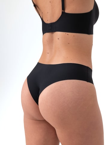 SNOCKS Microfiber Seamless Hipster in Schwarz