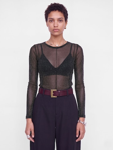 JJXX - Camiseta 'MINNA' en negro: frente