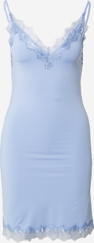 rosemunde - Vestido en azul: frente