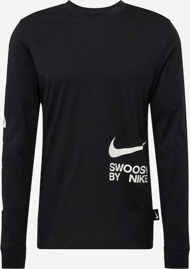 fekete / fehér Nike Sportswear Póló 'BIG SWOOSH', Termék nézet