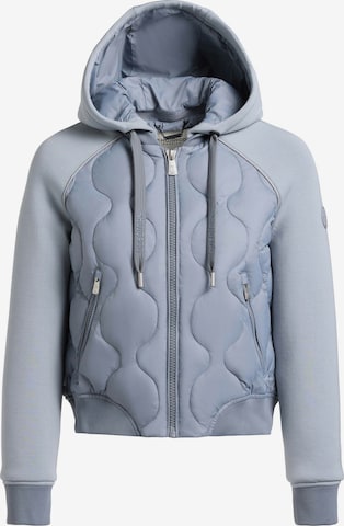 khujo - Casaco meia-estação 'Malaya' em azul: frente