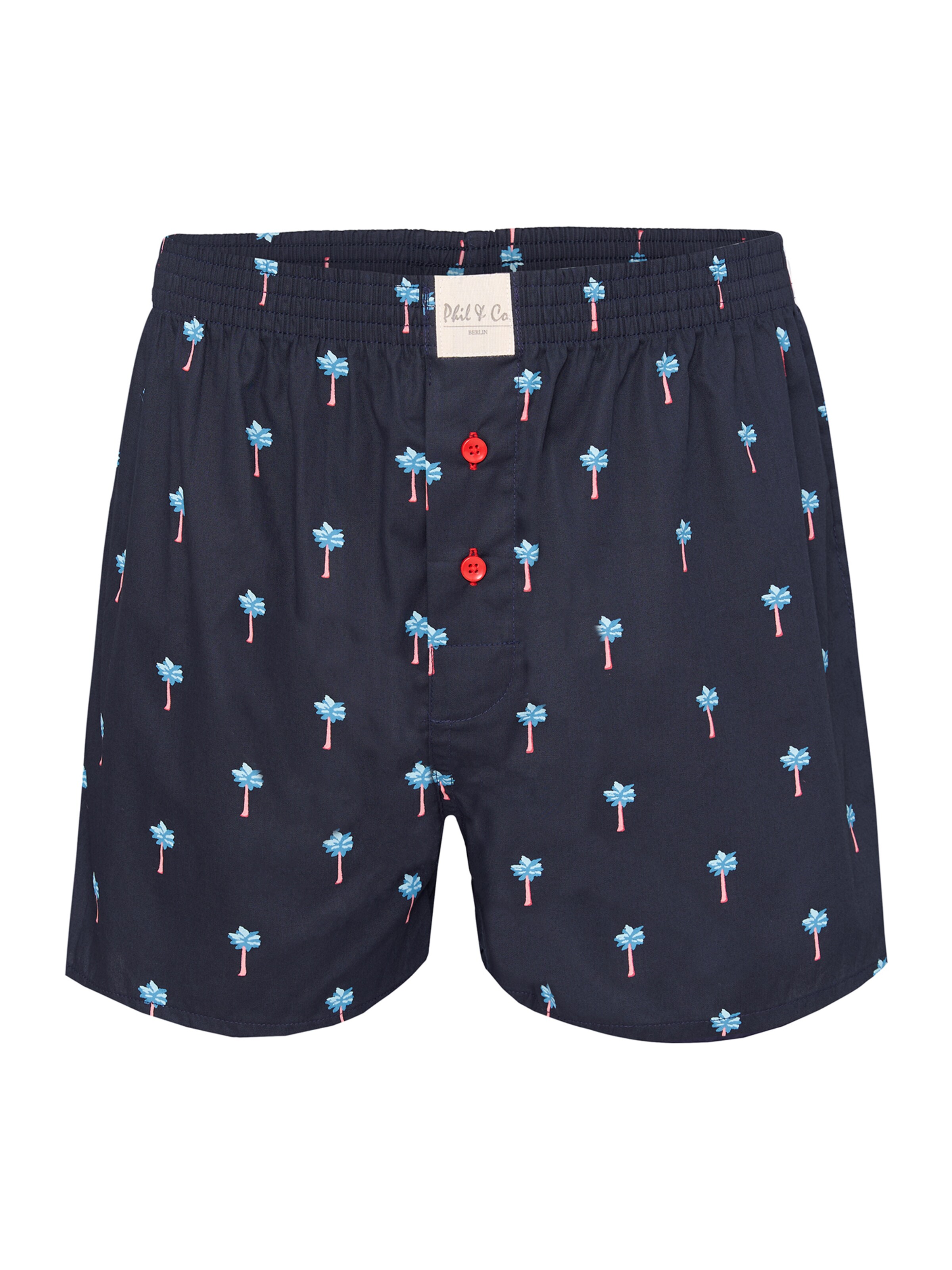 Phil & Co. Berlin Boxer shorts ' Prints ' in Blue