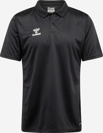 Hummel - Camiseta funcional 'Essential' en negro: frente