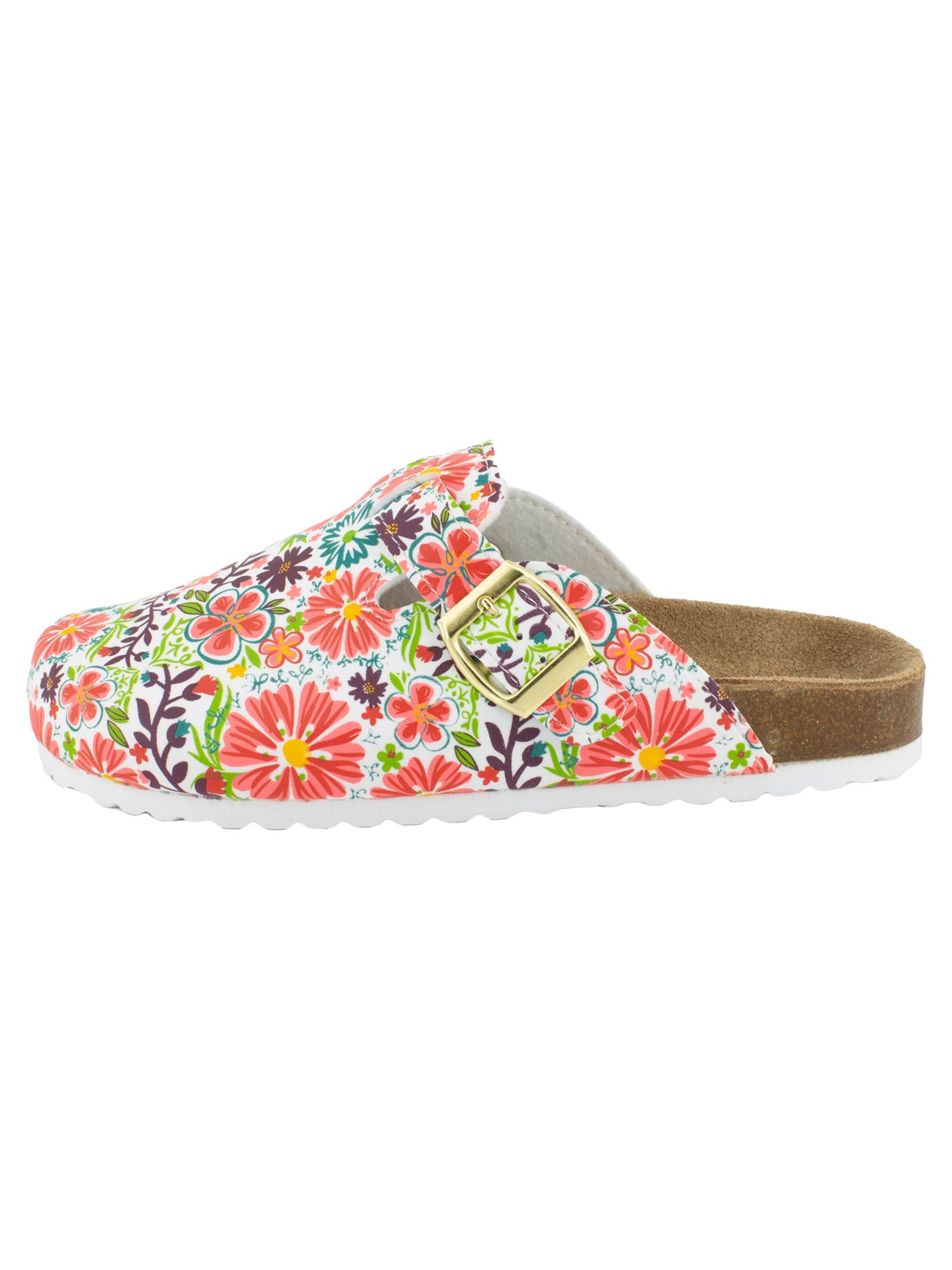 SUPERSOFT by Indigo Clogs 'Classic' in Wit: voorkant
