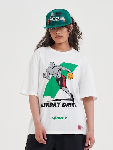 AND1 Paita 'Sunday Drive' värissä valkoinen: etupuoli