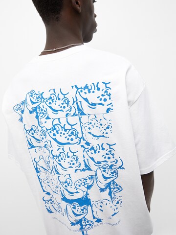 Pull&Bear T-Shirt in Weiß