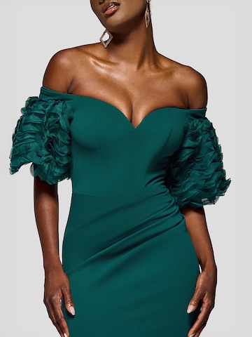 GODDIVA Avondjurk in Groen