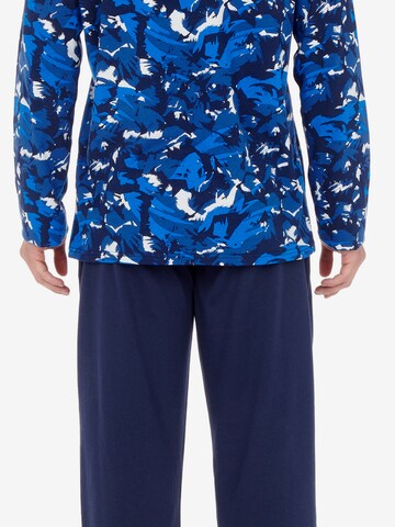 HOM Pyjama lang ' Madrague ' in Blauw