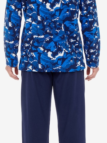 Pyjama long ' Madrague ' HOM en bleu