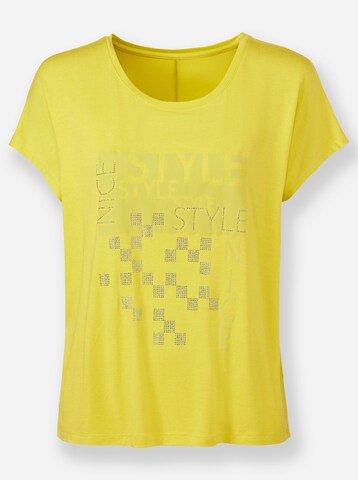 heine T-Shirt in Gelb