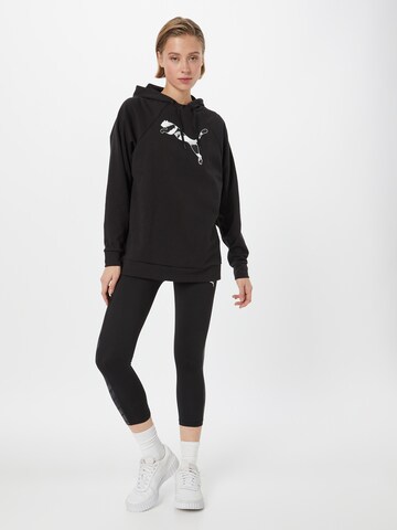 PUMA - Sweatshirt de desporto em preto