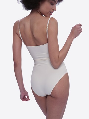 MAREZZA Push-up Shaping swimsuit 'Isola Bella Bustier Shaping Swimsuit' in Beige