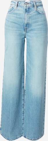 Wide Leg Jean 'LE JANE' FRAME en bleu : devant