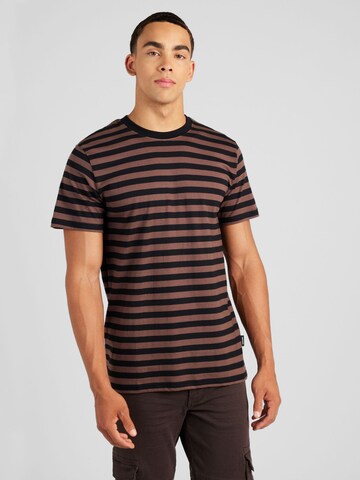 DEDICATED. Shirt 'Stockholm' in Black: front