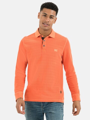 CAMEL ACTIVE Poloshirt in Orange: predná strana