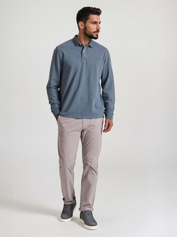 Funky Buddha Poloshirt in Blau