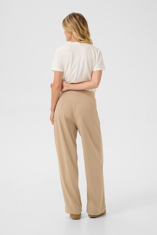 Cream Wide leg Pantalon 'CR Siki' in Beige