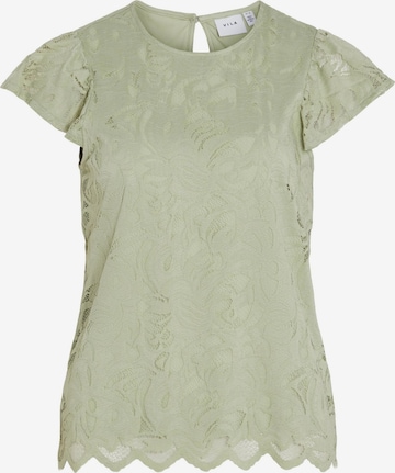 VILA Blouse in Groen: voorkant