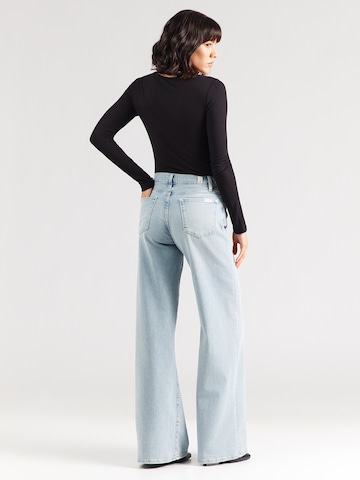 7 for all mankind Wide leg Jeans 'LOTTA' in Blauw