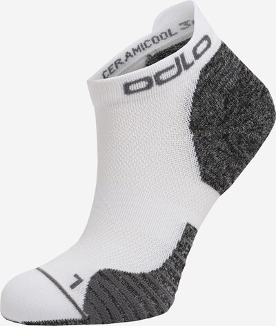 Șosete sport 'Ceramicool' ODLO pe gri metalic / alb, Vizualizare produs