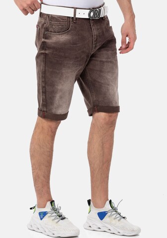 CIPO & BAXX Regular Jeans in Brown