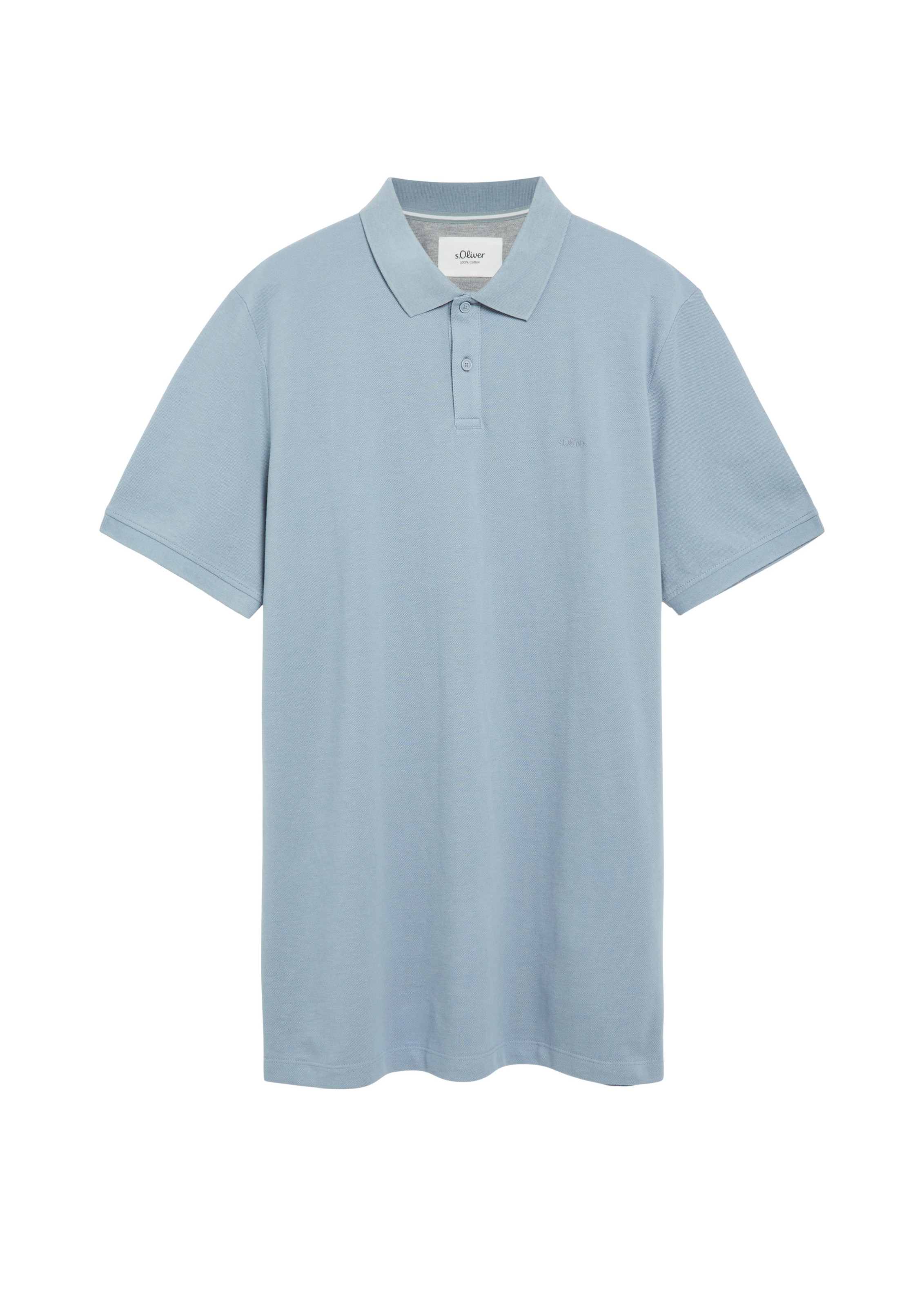 s.Oliver Poloshirt in Blau: Vorderseite