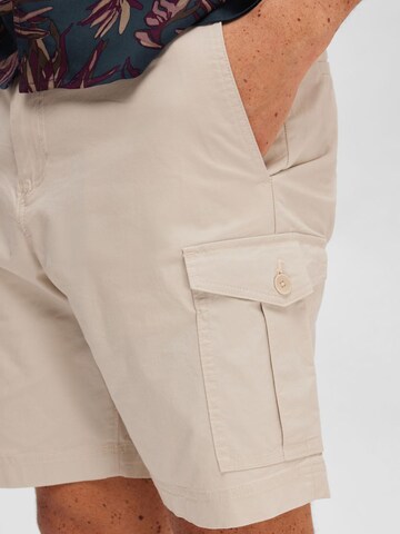 SELECTED HOMME Regular Cargo Pants in Beige