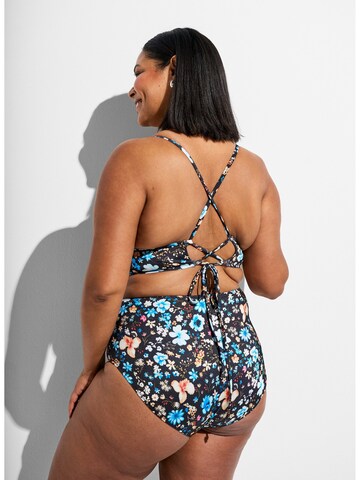 zils Swim by Zizzi Bikini apakšdaļa 'Caanne'