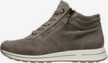 Bottes à lacets 'Schnürstiefelette Damen 12-24808 95 Echtleder in grau' ARA en gris : devant